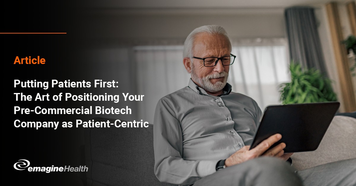 Balancing Deep Science and Patient Centricity in Healthcare